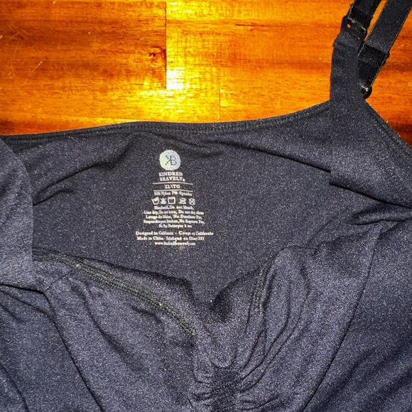 Kindred Bravely Sublime Nursing Tank. Used, Black, XL - Picture 3 of 4